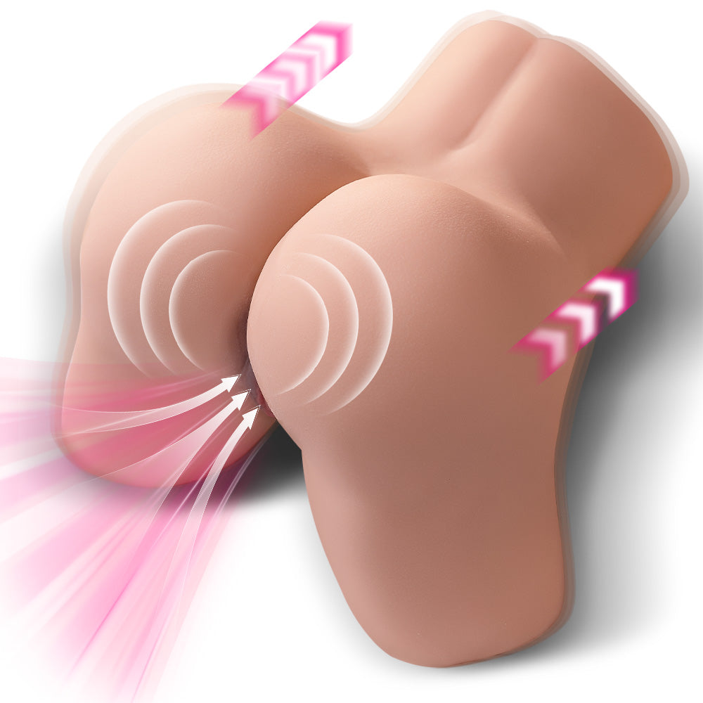 Sucking & Vibrating Sex Doll Mens Penis Vibrator Adult Toys 29LB - Phoebe