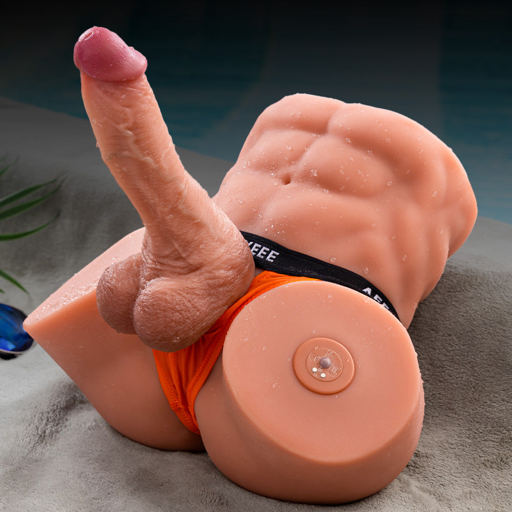 hitilove realistic male sex doll muscular hips and toned back detail