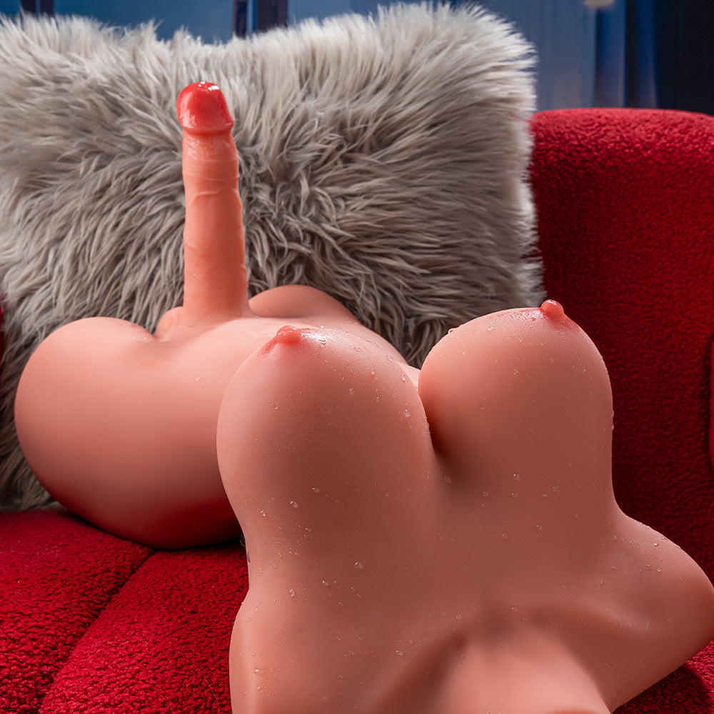 Hitilove realistic multifunction silicone torso, gender-inclusive adult love doll